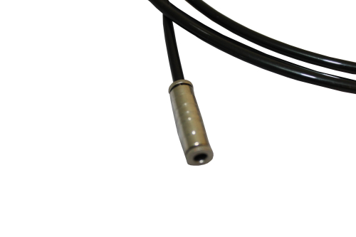 412-1703055-02 Трубка ПВХ ф4 L=2890 Г=М8+К10/кругл.штеккер/Ш=М10+К14 (Черная) КАМАЗ рукоятки переключения КПП ГК Ростар2